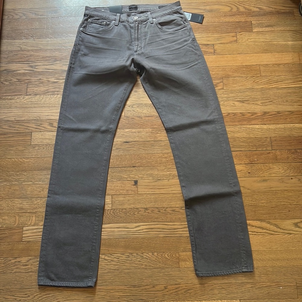 citizens of humanity slim straight mens jeans